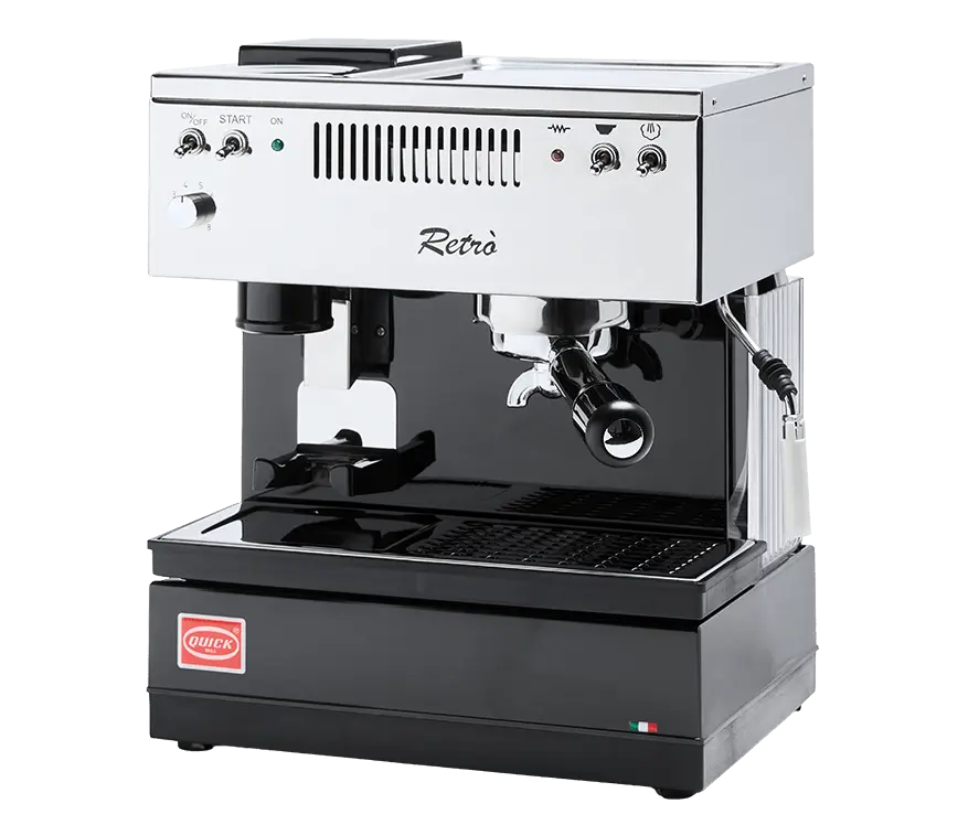 Quick Mill Retrò - Kompakti retro espressokone myllyllä - Barista ja Espresso
