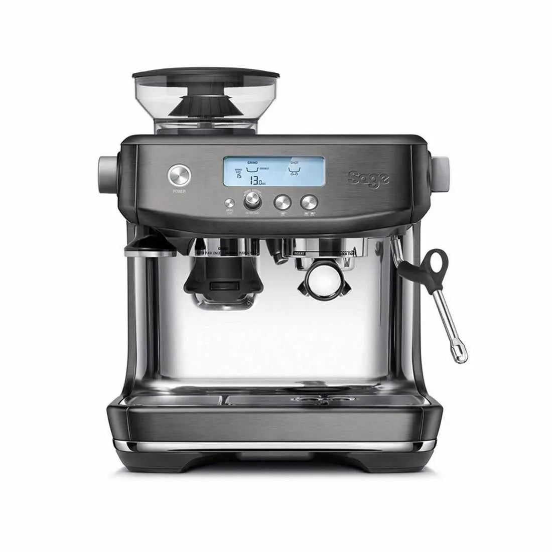 Sage Barista Pro-Puoliautomaattinen-Sage Kunnostettu-Harmaa-Kuin uusi-Barista ja Espresso