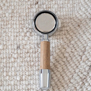 Portafilter puusta - Barista ja Espresso