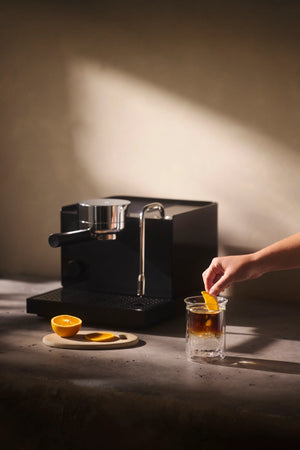 Series 1 -espressokeitin ja kahvinkeitin – musta