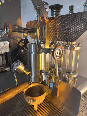 Aleman 6S lippulaivamalli Dual Boiler -vipukone | Täytetty ryhmäpäätekniikka
