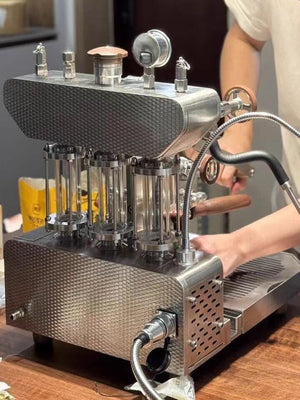 Aleman 6S lippulaivamalli Dual Boiler -vipukone | Täytetty ryhmäpäätekniikka