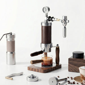 Aleman Nomad Hybrid Kannettava espressokone | Käsivetoinen ja pneumaattinen 2-in-1