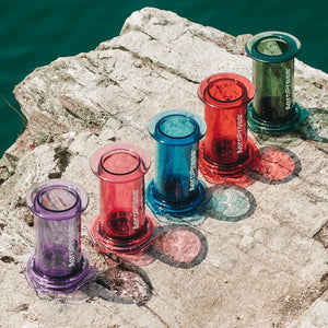 Kirkkaan violetti AeroPress