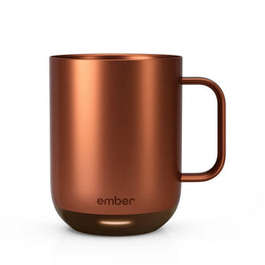 Ember Sähköinen kahvimuki V2, 295ml kuparinvärinen, tyylikäs ja moderni muotoilu kahvin lämpötilan hallintaan