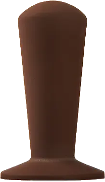 Luce-vaihtokahva ruskeana, ergonomisesti suunniteltu espresso- ja kahvinvalmistukseen.