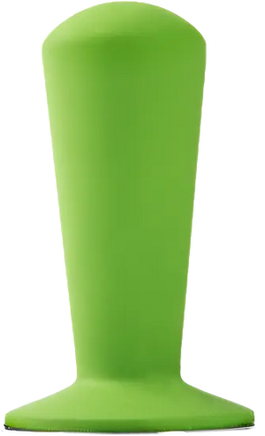 Luce-vaihtokahva vihreänä espresso- ja kahvinkeittimiin, ergonominen muotoilu baristoille.