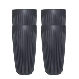 Muki 16oz Hiilenmusta 4 kpl - Huskee HUSKEE