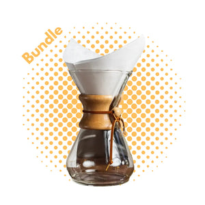 Chemex 6 kupillista + 100 suodatinta ESPRESSO GEAR