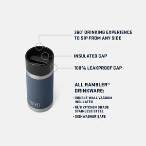 Rambler Pullo 350ml - Laivastonsininen YETI