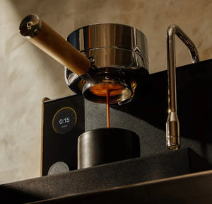 Series 1 -espressokeitin ja kahvinkeitin – musta
