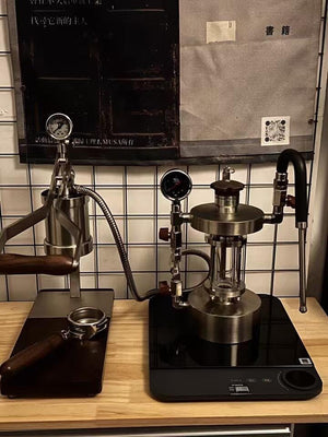 Aleman 2 manuaalinen espressokone | PID Temp Control & 58mm Pro Group