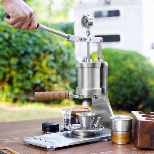 Aleman Sniper manuaalisella vivulla varustettu espressokone | Precision Tower ruostumattomasta teräksestä