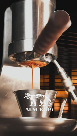 Aleman Sniper manuaalisella vivulla varustettu espressokone | Precision Tower ruostumattomasta teräksestä