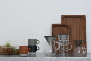 Karaff Pourover LAB med SS - filter 600 ml - Barista och Espresso